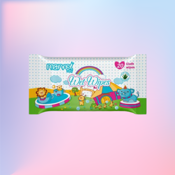 Marvel Baby Wet Wipes 20 Pcs