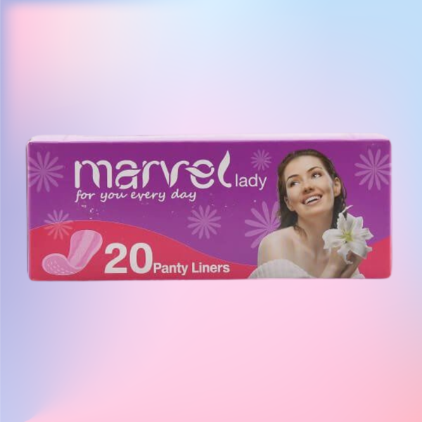 Marvel Female Panty Liners 20 Pcs