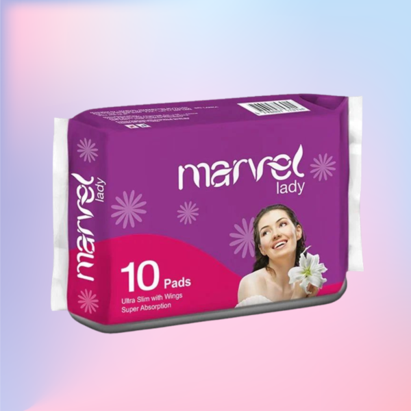 Marvel Female Sanitary Napkins 10 Pcs