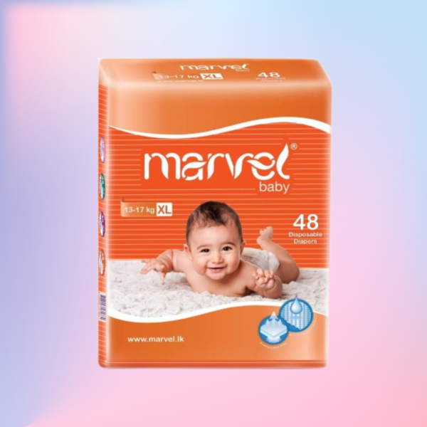 Marvel Baby Diaper (M) 16 Pcs