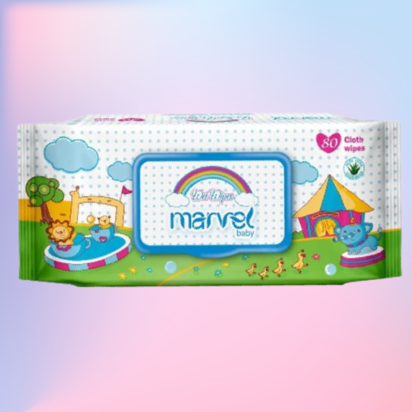 Marvel Baby Wet Wipes 80 Pcs