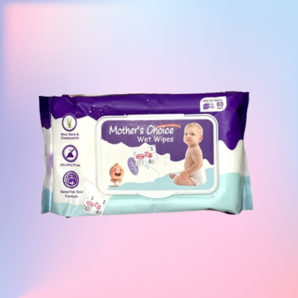 Mother's Choice Wet Wipes 80 Pcs